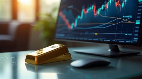 Gold market analysis chart
