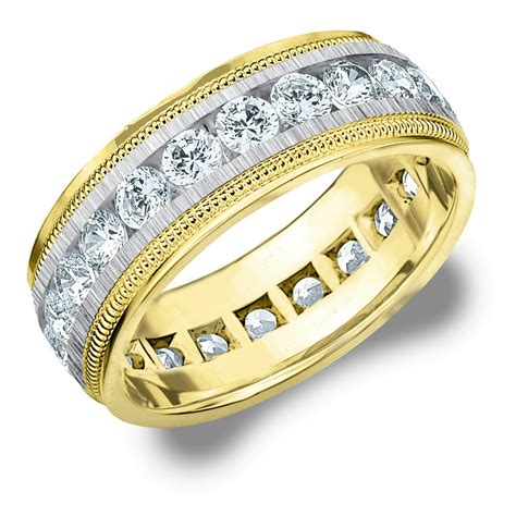 Men's Wedding Band in 10ct Yellow Gold