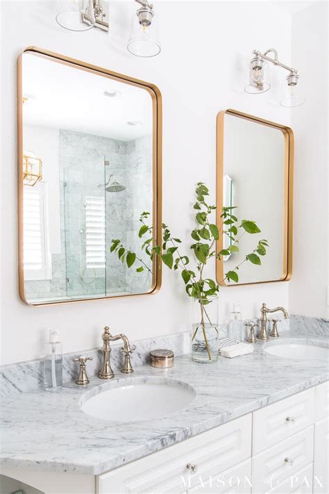 Gold Mirror Silver Faucet