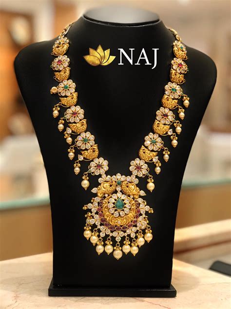 gold necklace designs india