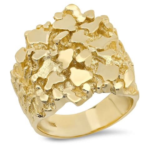 gold nugget ring for sale