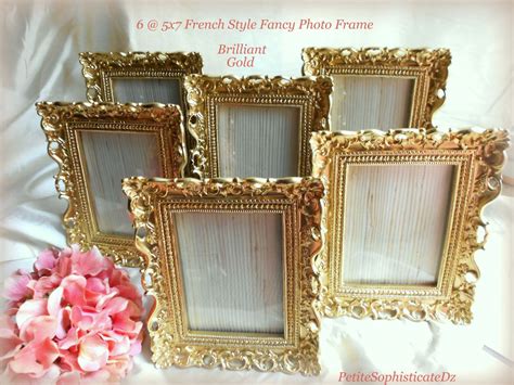 Gold Ornate Frames For Wedding