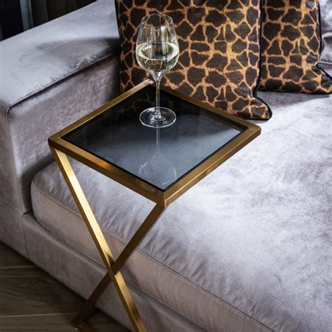 Gold Over Sofa Table