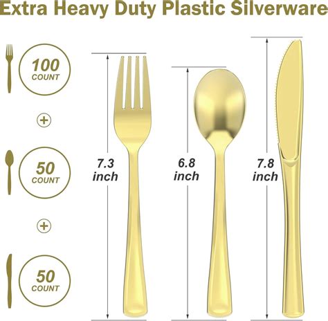 Gold Plasticware Bulk