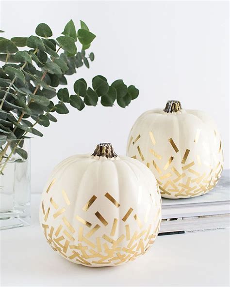 Gold Pumpkin Ideas