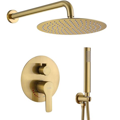 Gold Shower Faucet System