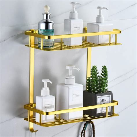 Gold Shower Rack