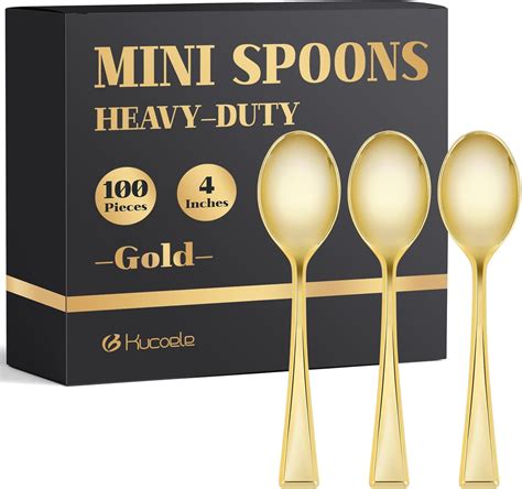 Gold Small Spoons