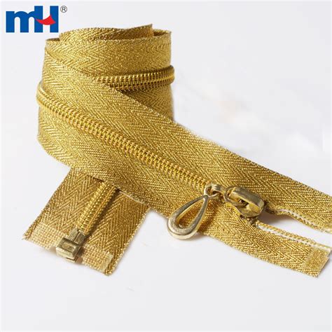 Gold Teeth Jacket Zipper