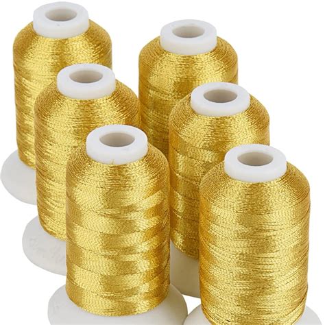 Gold Thread For Sewing Machine