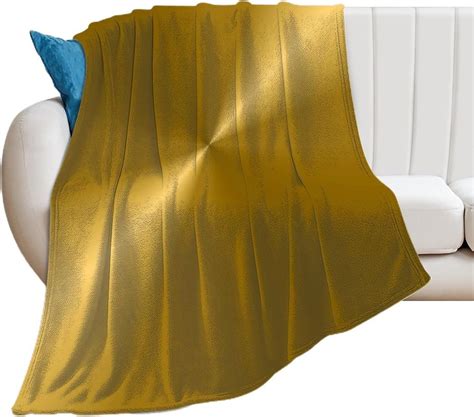 Gold Throws For The Bed