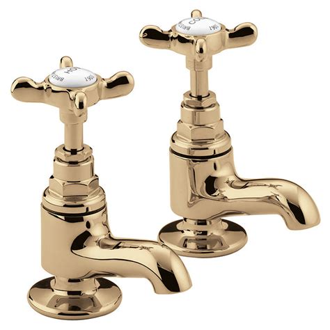 Gold Vanity Basin Taps