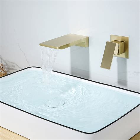 Gold Wall Mounted Tap