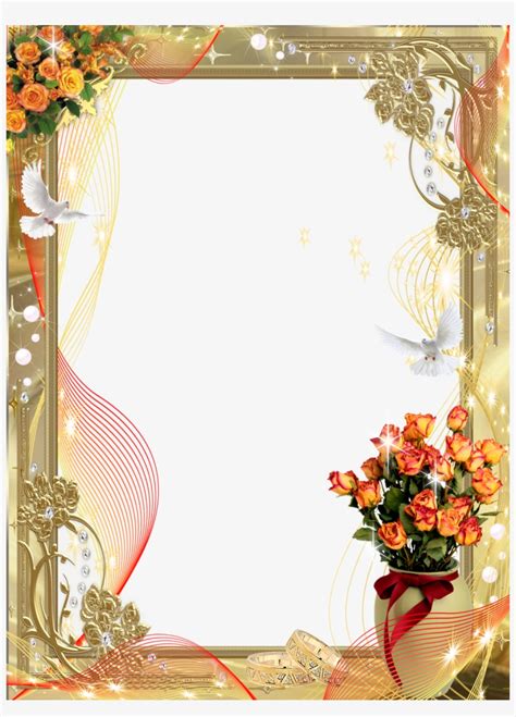 19+ Gold Wedding Frames