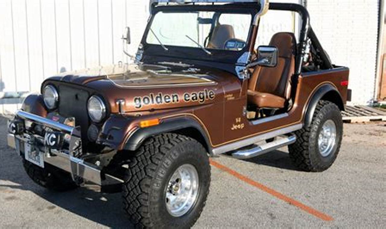 golden eagle jeep for sale