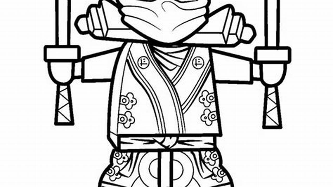 Unleash Your Creativity: Dive into the World of Golden Ninja Lloyd Coloring Pages
