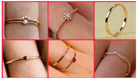 Golden Ring Design For Girls Simple Latest Mens Rhinestone Gold s Buy