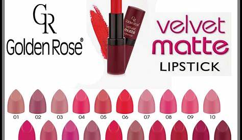 Golden Rose Lipstick Velvet Matte