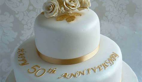 Golden Wedding Anniversary Cake Designs Decorated By sDecor