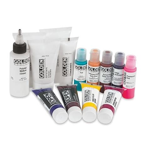 Golden Acrylic Explorer Set