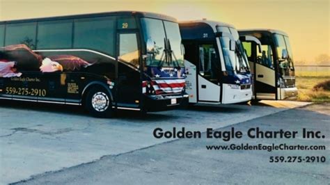golden eagle charter bus