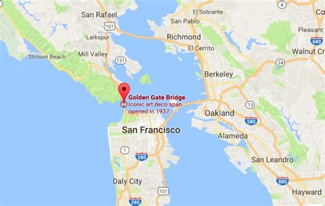 golden gate bridge address location
