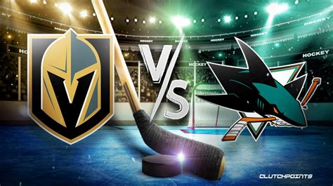 golden knights vs sharks prediction