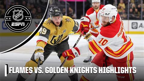 golden knights vs. flames highlights