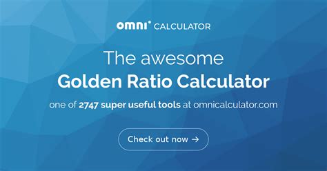 golden ratio calculator omni