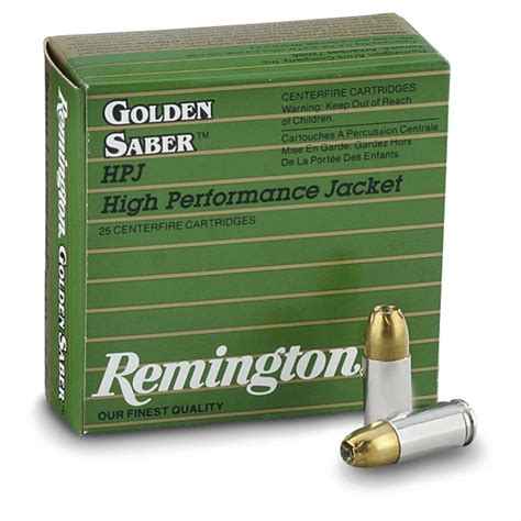 Golden Saber 9mm Ammo