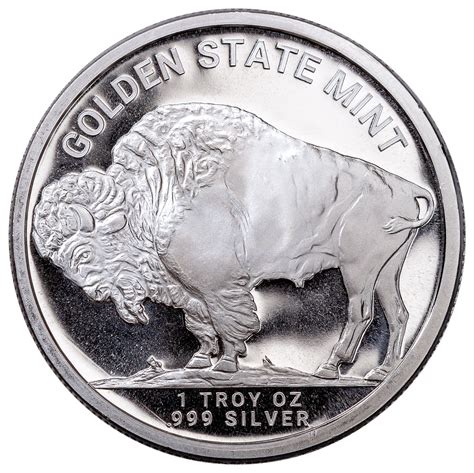 golden state mint 1 oz silver rounds