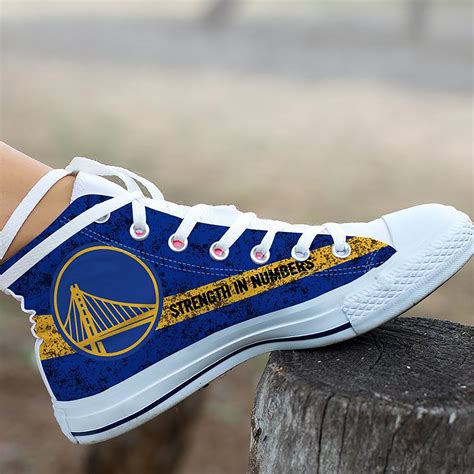 golden state warrior shoes