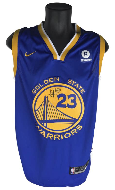 golden state warriors signed jersey