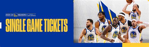 golden state warriors tickets 2020