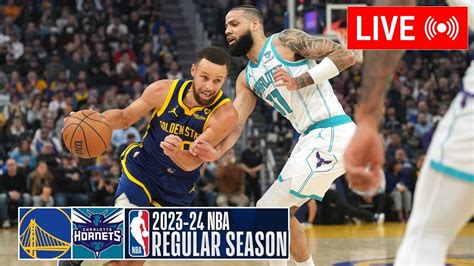 golden state warriors vs hornets live stream