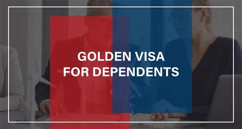 golden visa cost for dependents