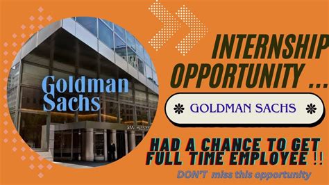 goldman sachs 2025 summer internship