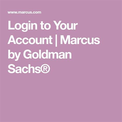 goldman sachs loans login