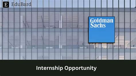 goldman sachs pre mba internship