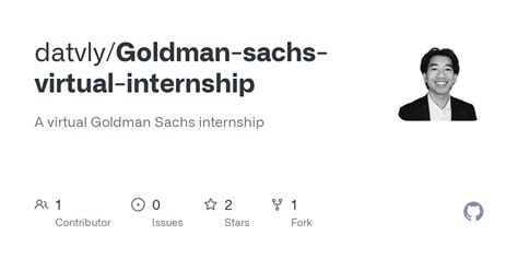 goldman sachs virtual internship github