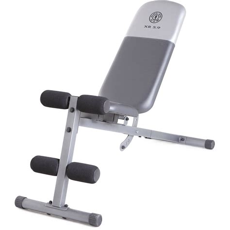 Get Ultimate Workout Results with Gold's Gym XR 5.9 Slant Bench - The Perfect Addition to Your Home Gym