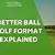 golf better ball format