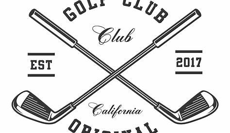 Black and White Golfing Design by Vector Tradition SM #1617829