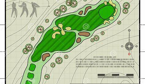 Golf Course Layout Vector & Photo (Free Trial) | Bigstock