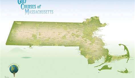 Golf Courses In Massachusetts Map