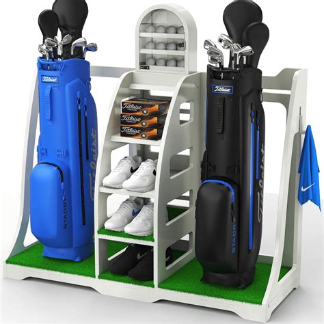 Golf Bag Display Rack