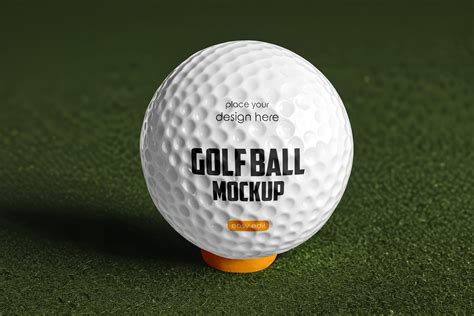 Golf Ball Mockup