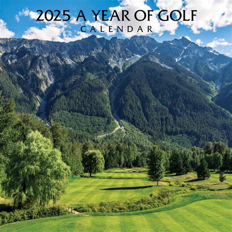Golf Calendars 2024