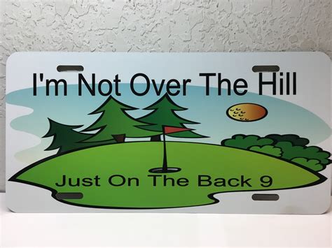 golf cart license plate ideas