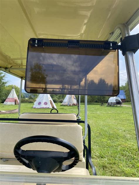 Golf Cart Windshield Sun Visor